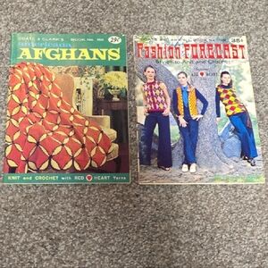 Vintage Knit & Crochet Pattern Booklets